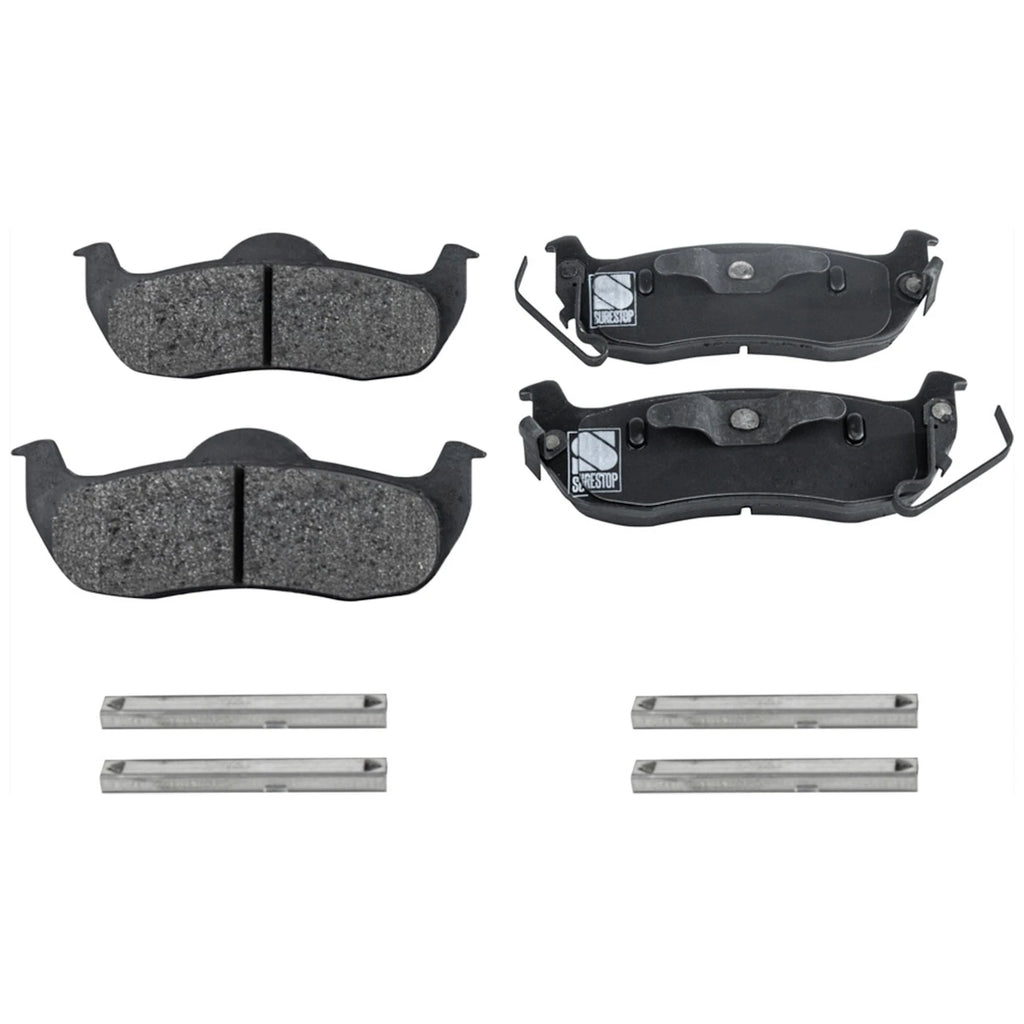Brake Disc and Pad Kit for Nissan Titan (2008–2015) Front and Rear