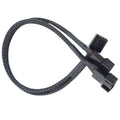 4-Pin PC Fan Power Splitter for PWM Motherboard Headers (26cm)