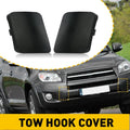 Set of 2 Front Tow Hook Caps for Toyota RAV4 (44720, 53285-42930)