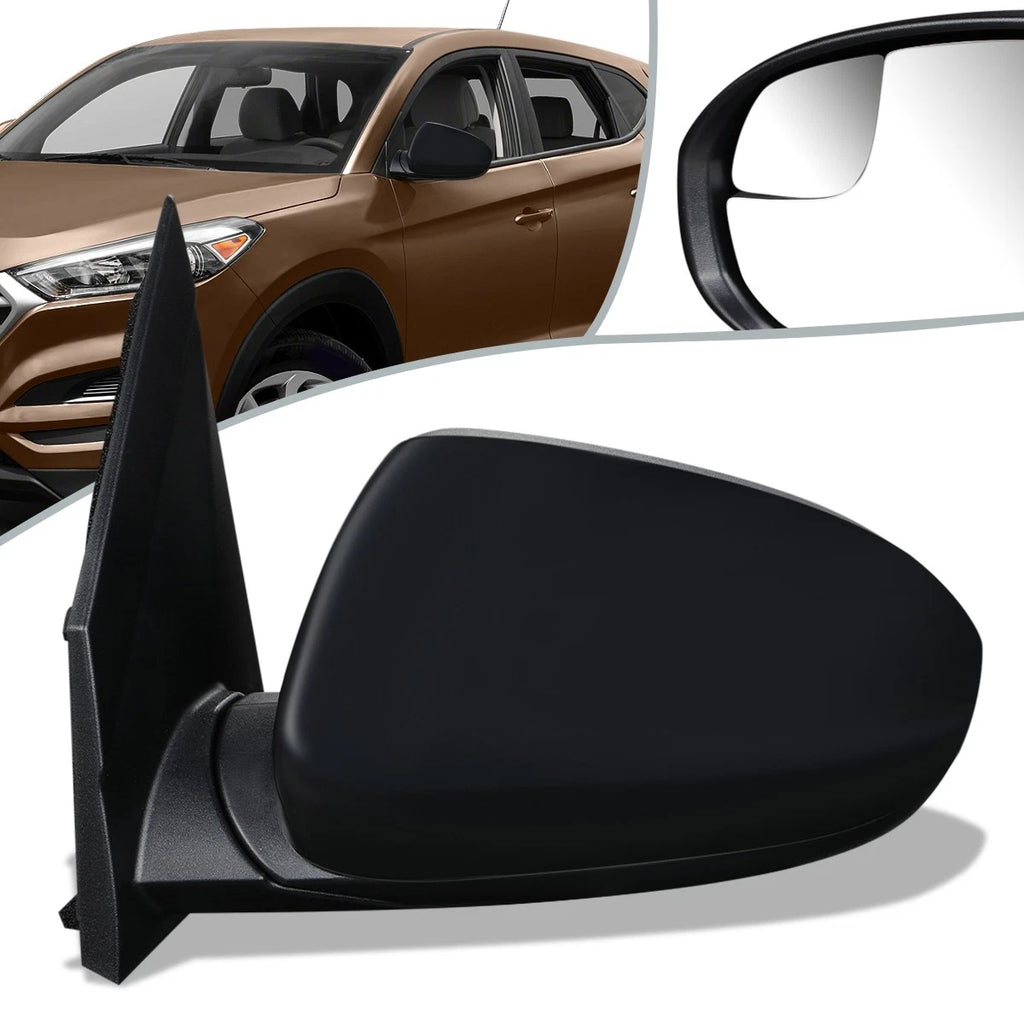 OE Powered Heated Spotter Driver Left Side Door Mirror for Hyundai Tucson (2016–2018)