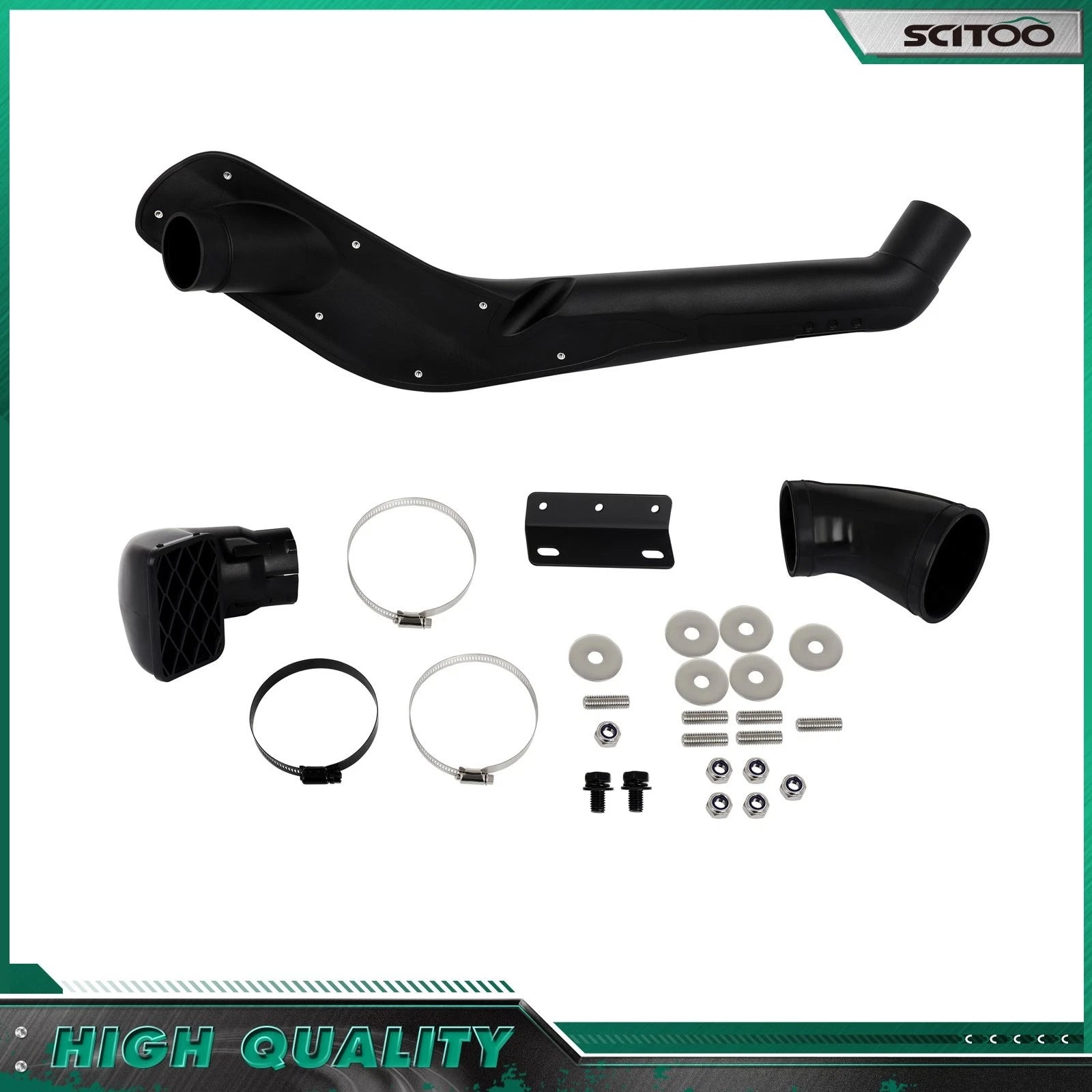 Air Ram Snorkel Intake for Toyota Tundra (2014–2021) Black