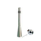 8cm Short Stubby Antenna Aerial AM/FM Radio Mast for Universal Car Silver