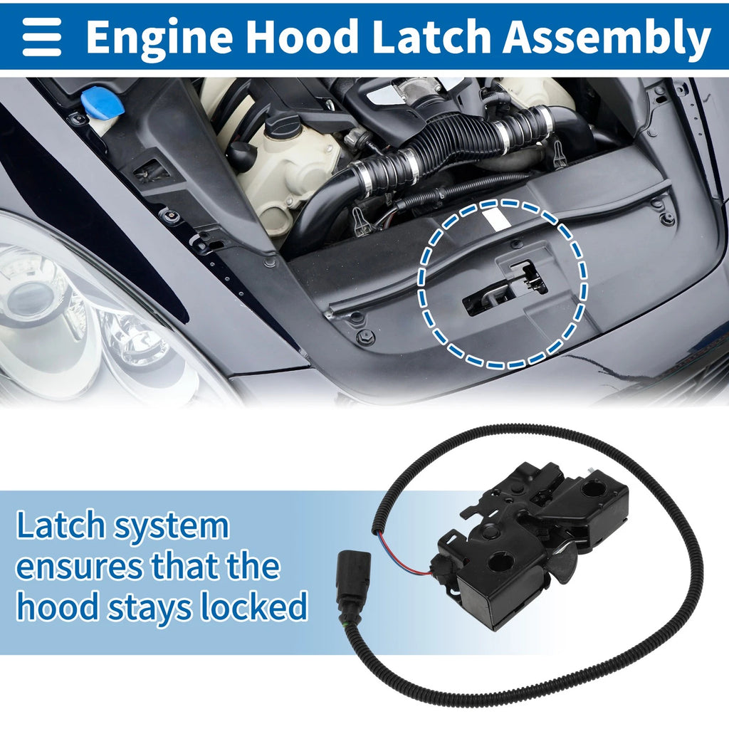 Hood Latch Assembly for Volkswagen Jetta (2011–2018) No. 3ED823509