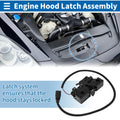 Hood Latch Assembly for Volkswagen Jetta (2011–2018) No. 3ED823509