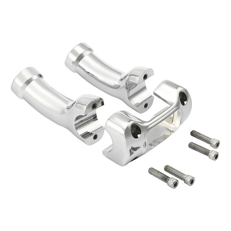4" Handlebar Riser Clamp Kit for Harley Breakout, Street Bob (2018–2024)