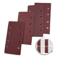 20pcs 185x93mm 8 Holes Self-Adhesive Flocking Sand Paper for Polishing