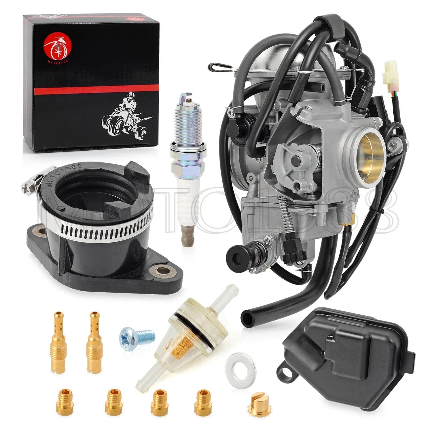 Carburetor & Intake Boot for Honda Foreman TRX500 (1999–2011)