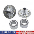 Set of 2 LH & RH Front Wheel Hub & Bearing Assembly for Honda Fit (2009–2013)