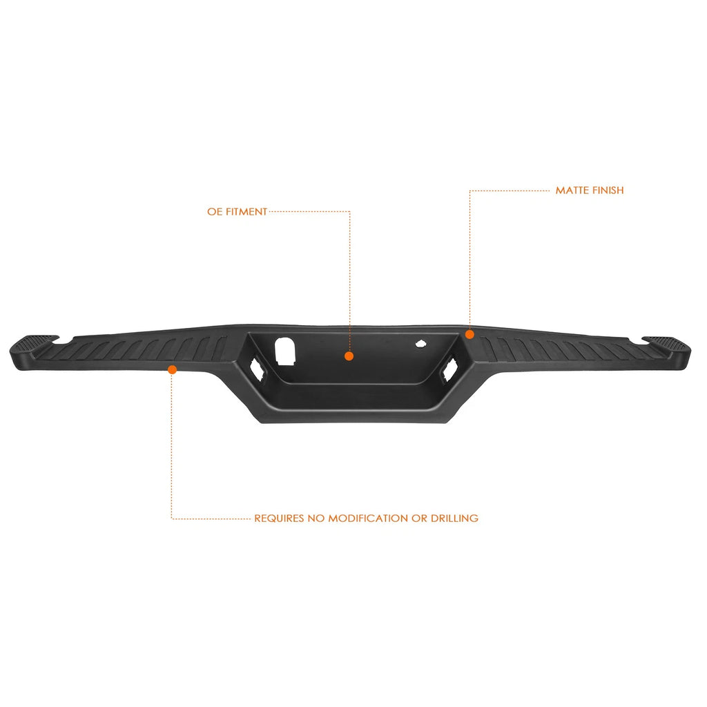 Rear Bumper Top Step Pad Cover for Ford F-150 (2015–2020) w/o Tow Pkg