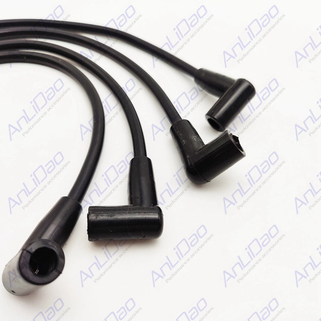 Set of 4 Ignition Spark Plug Wires for Johnson V4 (60°) 584919 584123 3014