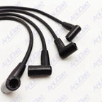 Set of 4 Ignition Spark Plug Wires for Johnson V4 (60°) 584919 584123 3014