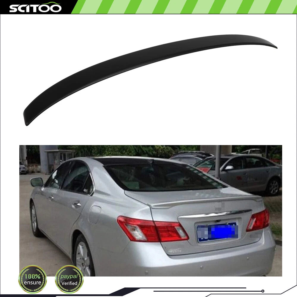 ABS Black Rear Trunk Spoiler Wing for Lexus ES (2007–2012)