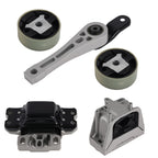5X Engine Motor Mounts & Trans Mount Set for Volkswagen Rabbit L5 2.5L (2006–2009)