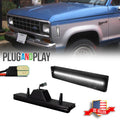 Smoke Lens White LED Front Side Marker Lights for Ford F150 F250 F350