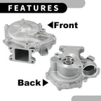 Water Pump for BMW 1 Series 116i E87 (2004–2011) No. 11517511221, Rubber Ring Kit