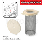 Air Filter Cage Guide & End Cap for Yamaha Big Bear 350 (1987-1999)