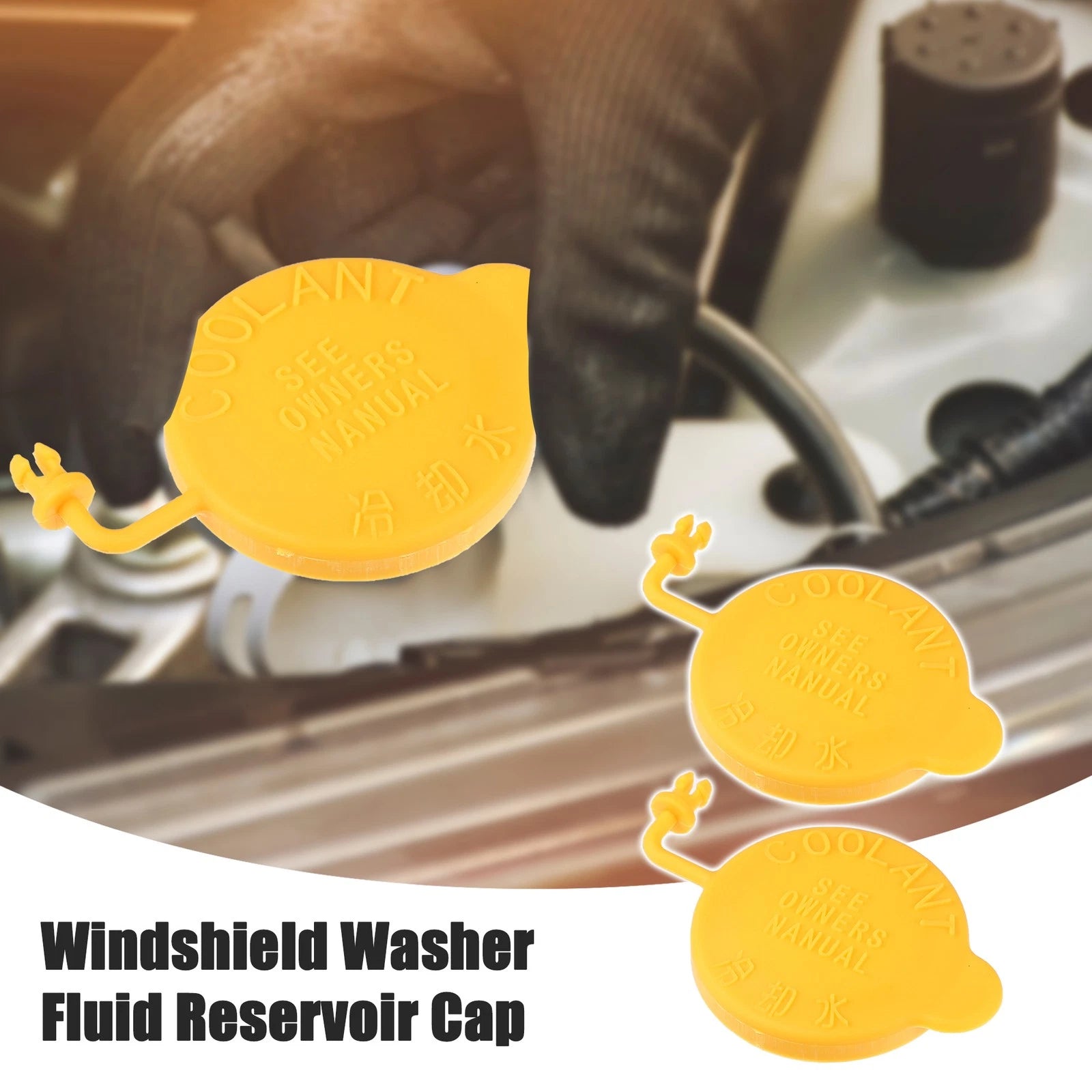 2X Engine Coolant Reservoir Cap for Subaru BRZ, Crosstrek (2013–2021)