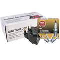 Hitachi Ignition Coil & NGK 4 GPower Spark Plugs for Buick Chevy GMC Pontiac (—)