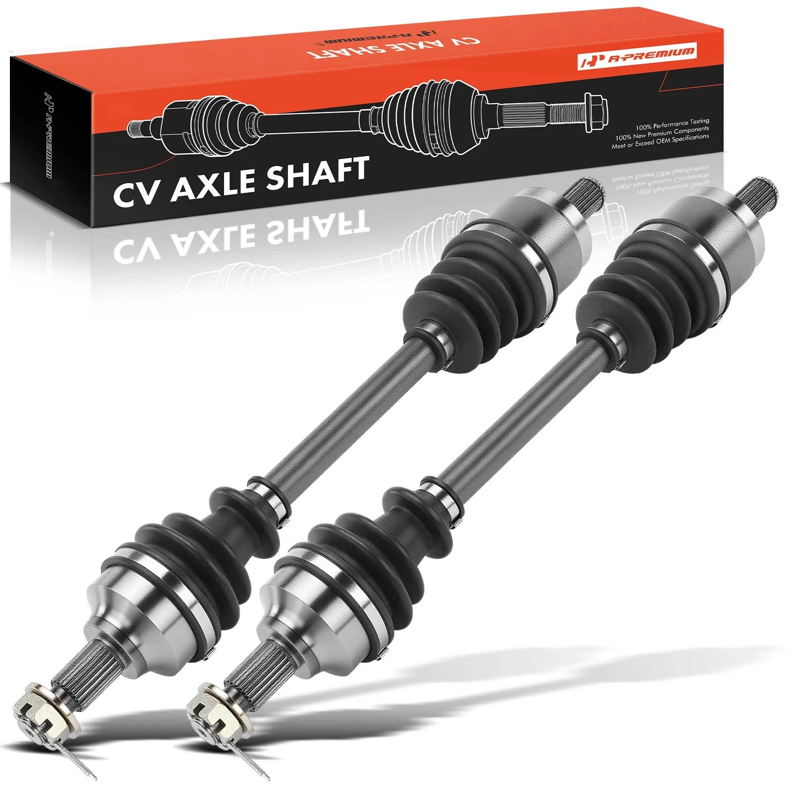 Pair Rear CV Axle Shaft for Honda Rancher 420 (2015–2019)