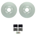 Set of 4 Bosch Quietcast Rotors & Disc Brake Pads for Mercedes W124 (1986–1995)