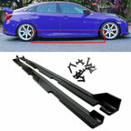 Side Skirt Extension for Honda Civic 4DR Sedan (2016–2019) Type-R Style