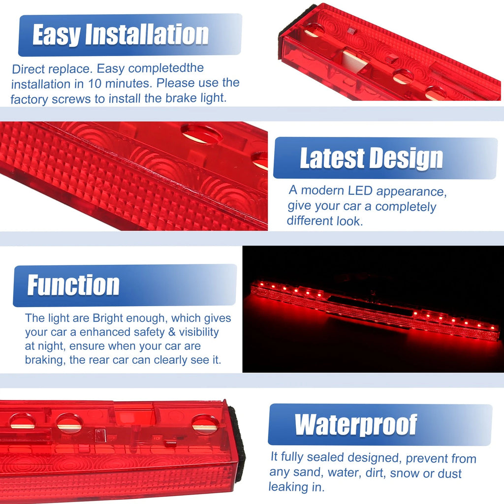 Third Rear Brake Stop Light for Audi A4 1.8L (2002–2004)