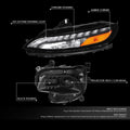 Projector Headlights with LED DRL for Jeep Cherokee (2014–2018)