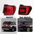 LED Taillight for GMC Acadia (2017–2019) Outer Right Side, Red Lamp