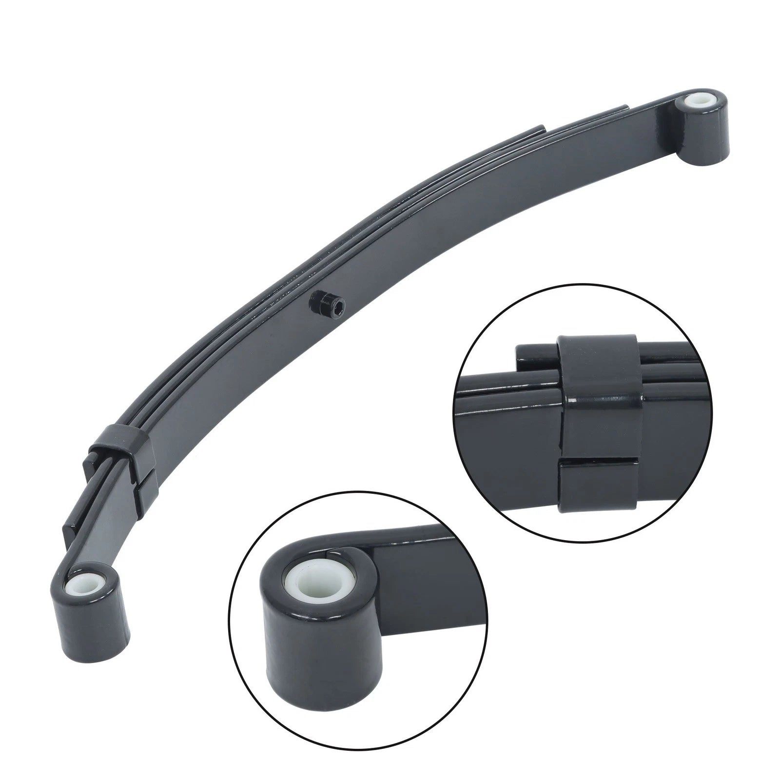 Single Trailer Axle Suspension Kit for Trailer (4000lbs, 3 Leaves)