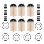6 Pack Diesel Fuel Filter Insert for DDE Gen 5 Engine (YYYY–YYYY)