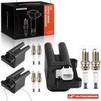 3X Ignition Coil & 6X Iridium Spark Plug for Mitsubishi 3.5L 