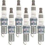 Set of 6 NGK 97100 Ruthenium HX Spark Plugs for Buick GMC Pontiac (V6)