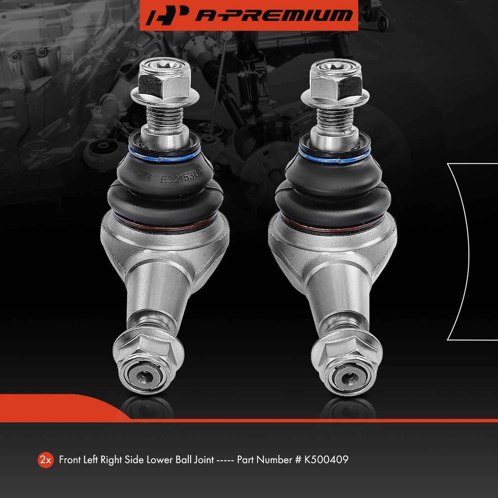 2X Front Lower Ball Joints for Mercedes-Benz W204 CLS400 CLS550 E250 (2009–2016)