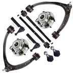 Front Control Arm Wheel Bearing Tie Rod Kit for Chevy Silverado 1500 (2007–2013)