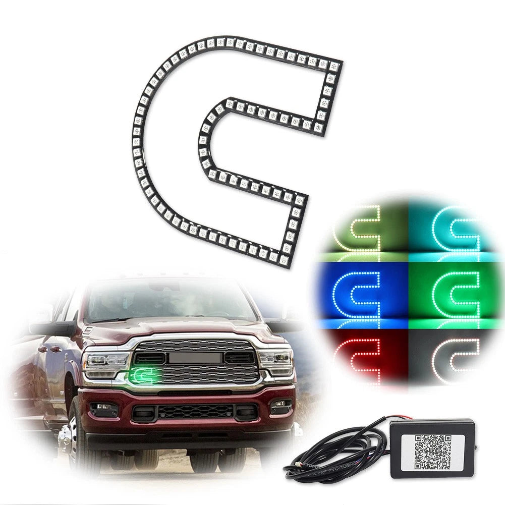 16-Color LED Front Grille Light for Dodge RAM 1500 2500 3500