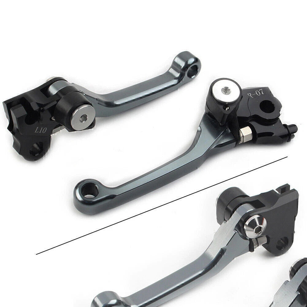 Titanium CNC Brake Clutch Levers for Honda CRF250R (2007–2022) CRF450R (2007–2020)