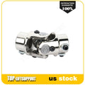 Chrome Universal Steering U-Joint Shaft for 3/4" DD Spline