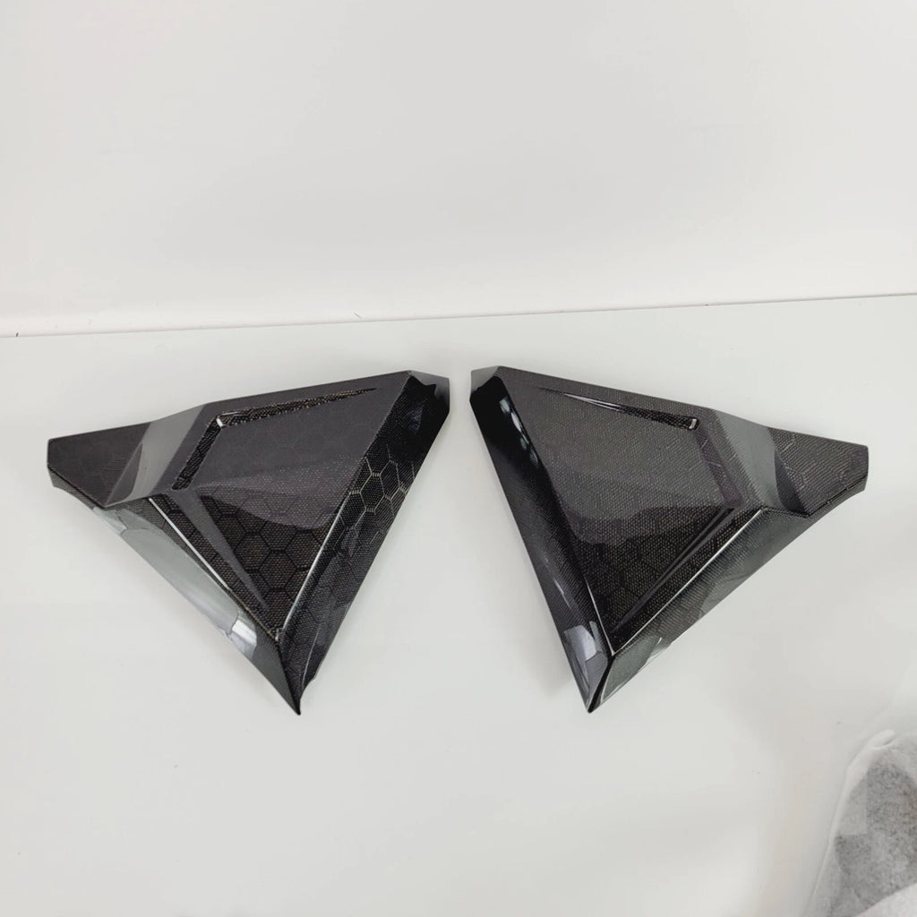 Carbon Side Covers for Harley Touring (2014–2023) FXR Style HoneyComb