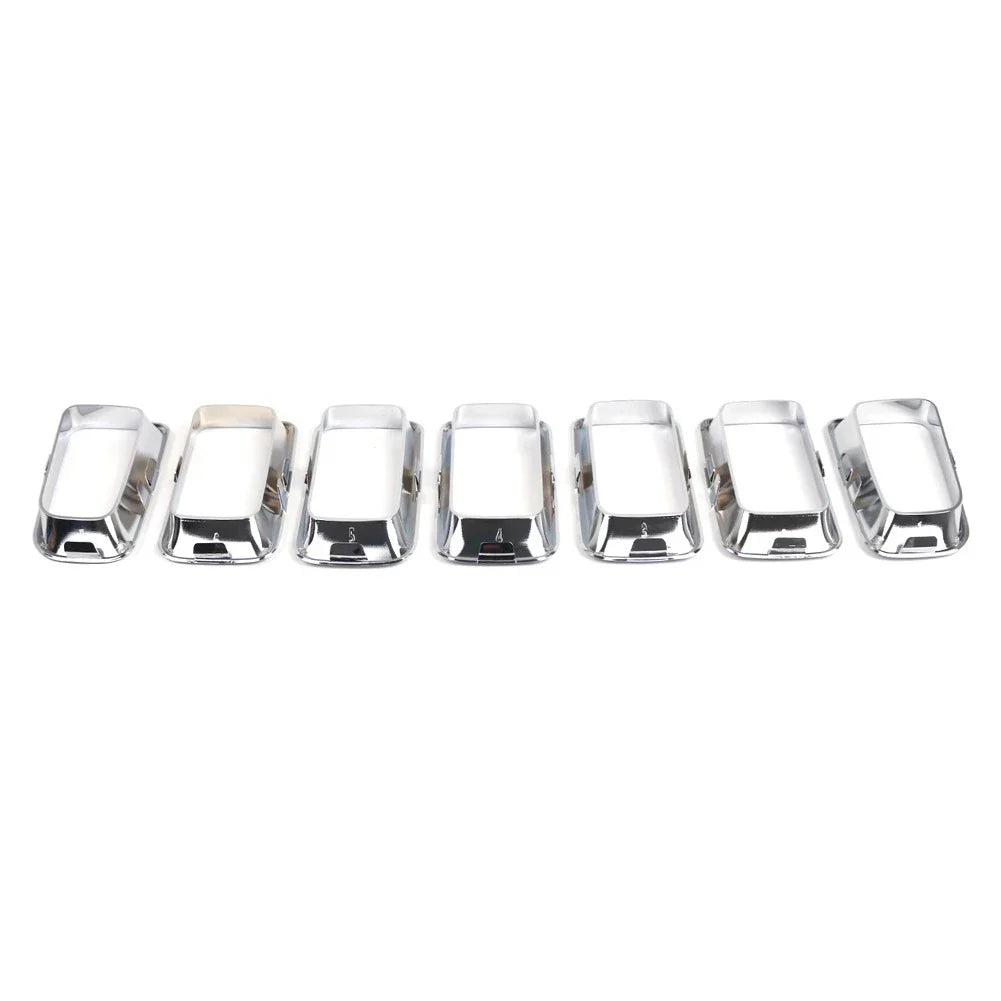 Grille Insert Cover Frame Molding Chrome for Jeep Compass (2011-2017)