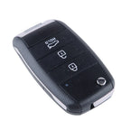 3 Button Flip Key Shell Case for Kia K3 Sorento Optima Rondo Rio Soul (2011-2023)