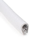 10ft Car Door Trim Edge Lock Guard Moulding Rubber Seal Strip Protector White
