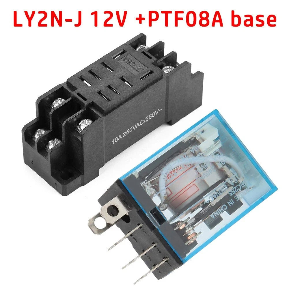 Coil Power Relay 10A DPDT LY2NJ for Automotive Applications (DC12V)