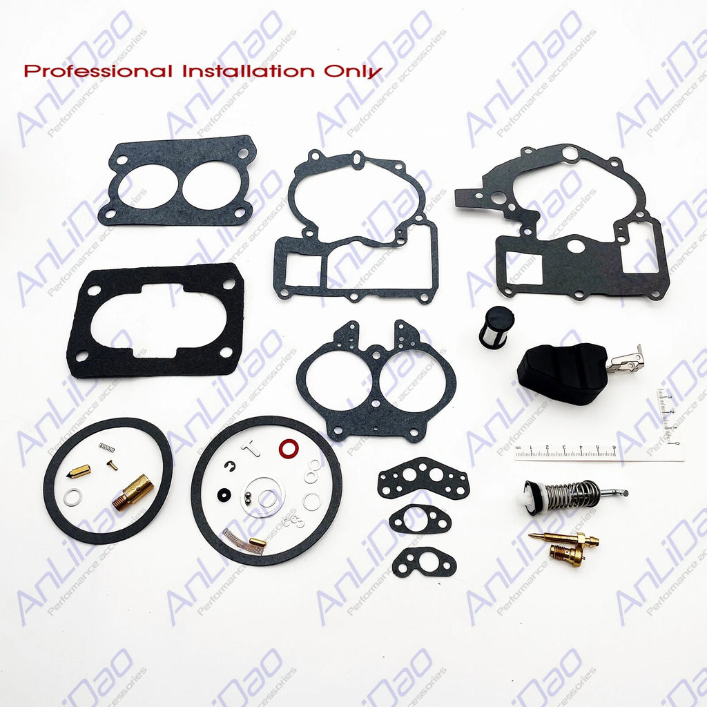 Carburetor Rebuild Kit for Mercruiser (3302-804844002, 76086, 8109291, 9043, 90611)