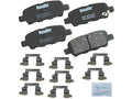 Set of 4 Rear Brake Pads for Suzuki Grand Vitara (2007–2008) VK392NV