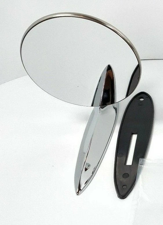 Exterior Door Mirror Assembly with Hardware for 1955-1957 Chevrolet Bel Air