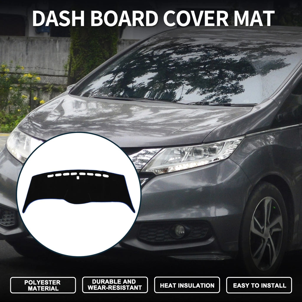 Dashboard Cover Mat for Honda Odyssey RB1 RB2 (2005–2010) Black Blue