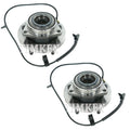 Set of 2 Front Timken Wheel Bearing and Hub Kits for Dodge Ram 4WD (2002–2010)
