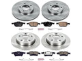 Brake Pad and Rotor Kit for Mazda 3 (2004–2005) DM822QV