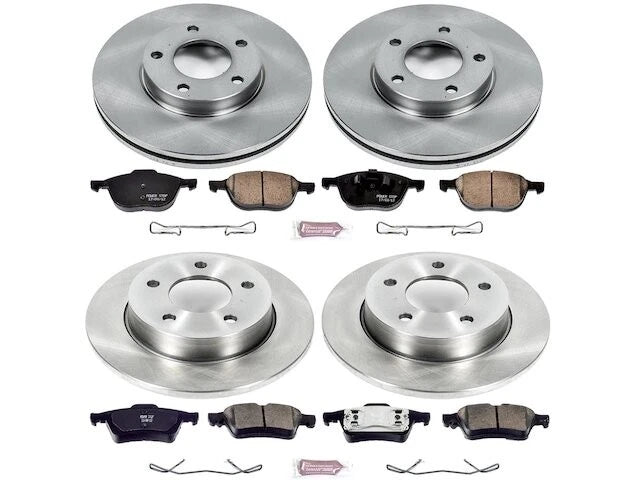 Brake Pad and Rotor Kit for Mazda 3 (2004–2005) DM822QV