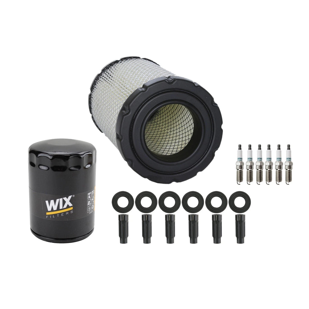 Tune Up Kit with 6 Spark Plugs & Coil Boots for Mazda Tribute (2001–2008)